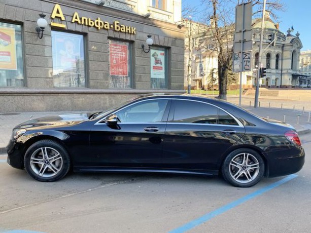 341 Vip Mercedes-benz S550 Amg W222 Restyling аренда с водителем - Киев 2