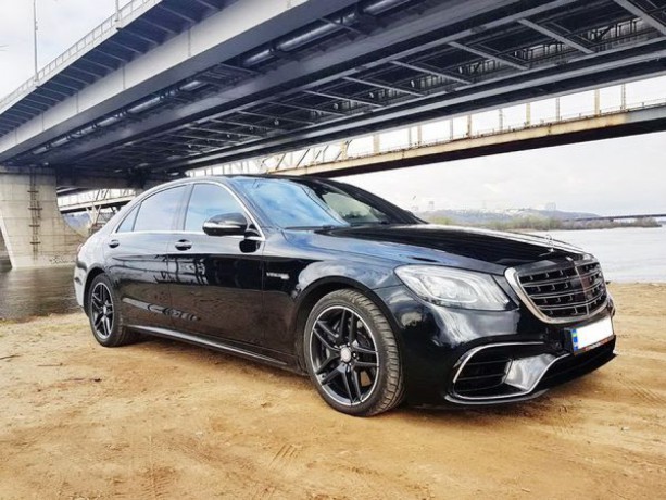 082 Vip Mercedes-benz S550 Amg 4matic W222 Restyling аренда с водител - Київ 5