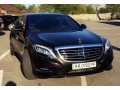 085 Mercedes W222 S500l Amg черный аренда с водителем - Київ 0