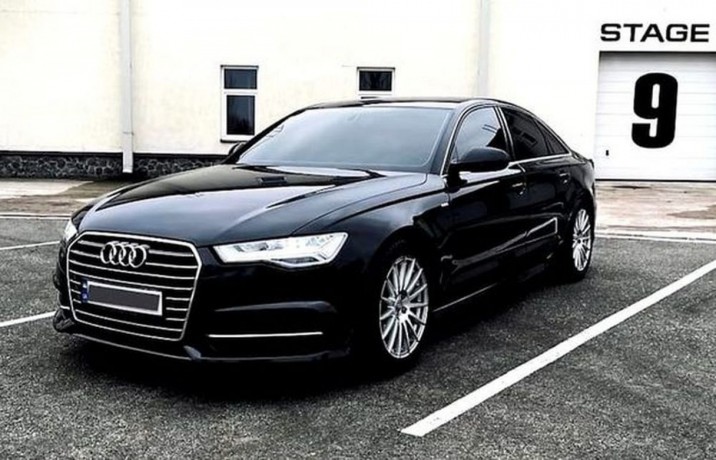 123 Audi A6 черная аренда с водителем - Київ 0