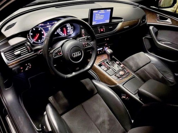 123 Audi A6 черная аренда с водителем - Киев 5