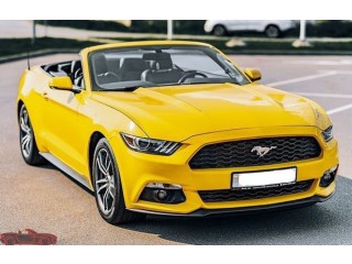 070 Ford Mustang желтый кабриолет аренда - Киев