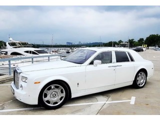 058 Rolls Royce Phantom белый аренда вип авто - Киев