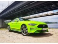 161 Ford Mustang GT салатовый 2018 аренда - Киев 1