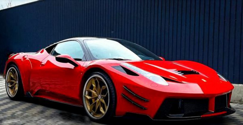 168 Ferrari 458 Italia Prior Design красная аренда - Київ 0