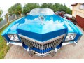 192 ретро автомобиль Cadillac Eldorado голубой Cabrio аренда с водитель - Киев 3