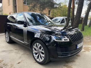 224 Range Rover Vogue 4,4d черный на прокат без водителя с водителем - Київ