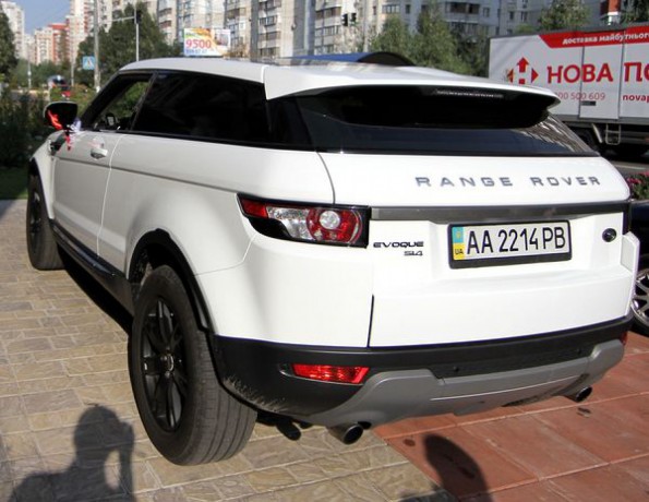 240 внедорожник Range Rover Evoque Coupe аренда с водителем - Київ 3