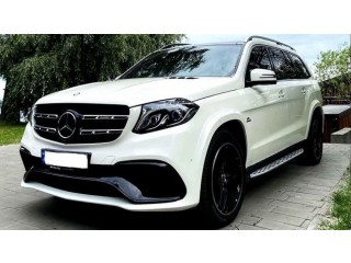 362 внедорожник Mercedes Gls белый аренда с водителем - Київ