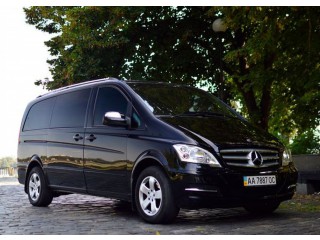 287 микроавтобус Mercedes Viano Black прокат с водителем - Киев