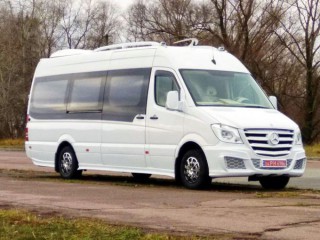 302 микроавтобус Mercedes Sprinter Vip 2018 аренда с водителем - Киев