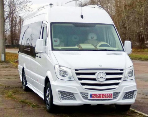 302 микроавтобус Mercedes Sprinter Vip 2018 аренда с водителем - Киев 2