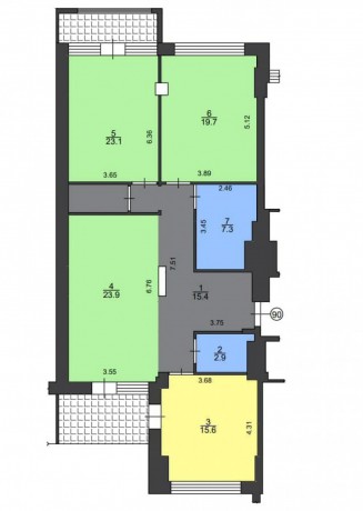 Продажа 3 комнатной квартиры ЖК Новопечерские Липки, ул. Драгомирова,3 - Киев 0