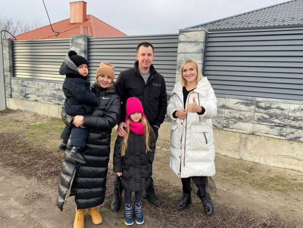 Паркан з блоків в стилі Лофт, з секціями Ранчо - Сокаль 2