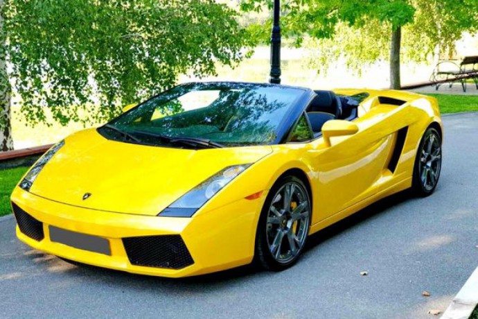 Тест драйв спорткара Lamborghini Gallardo - Киев 2