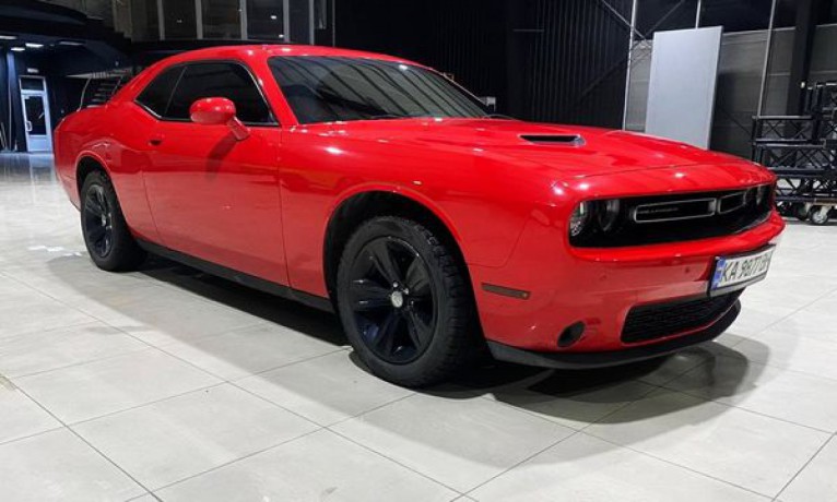 059 Спорткар DODGE CHALLENGER R/T манго аренда прокат - Киев 0