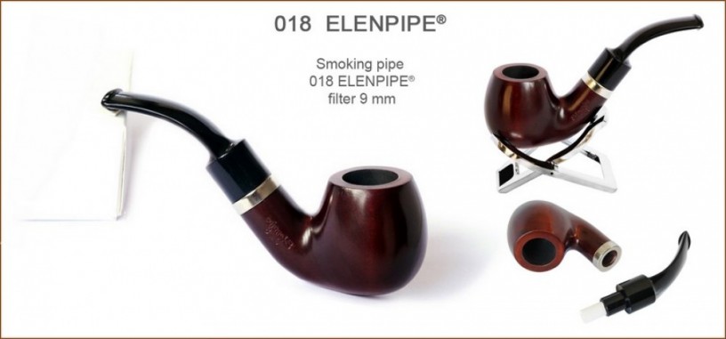 Польские грушевые курительные трубки B & B, Elenpipe с фильтром 9 мм - Киев 1