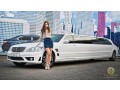 030 Лимузин Mercedes W221 S600 белый - Київ 1