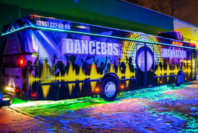 063 Автобус DANCEBUS MANHATTAN пати бас - Киев 3