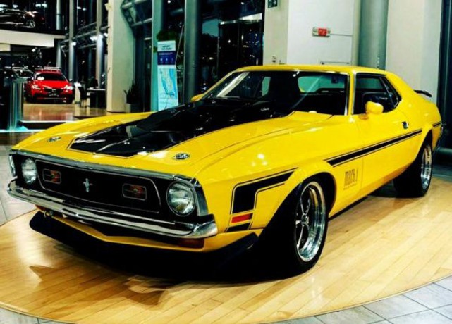 344 Ретро авто Ford Mustang Cobra Jet 1971 прокат аренда - Киев 2