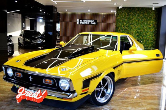 344 Ретро авто Ford Mustang Cobra Jet 1971 прокат аренда - Киев 1