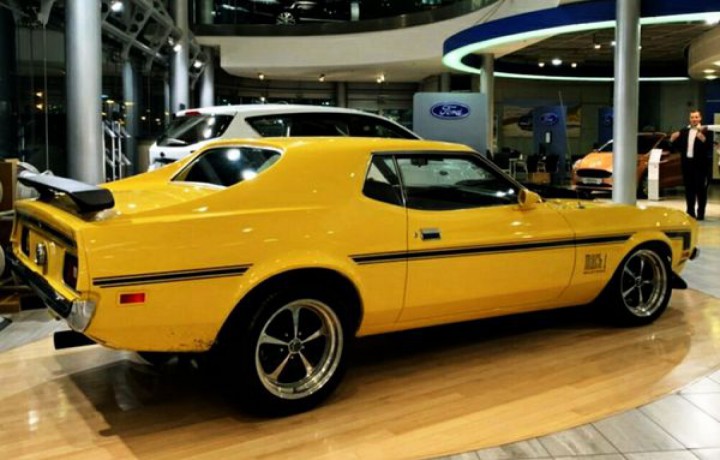 344 Ретро авто Ford Mustang Cobra Jet 1971 прокат аренда - Киев 8