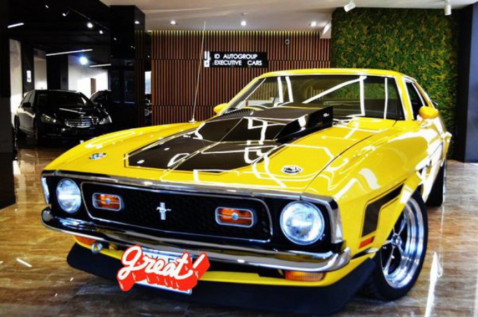 344 Ретро авто Ford Mustang Cobra Jet 1971 прокат аренда - Киев 0